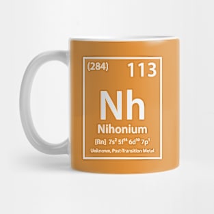 Nihonium Element Mug